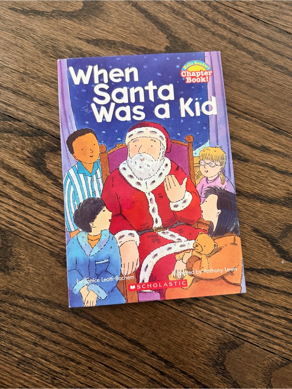 When Santa Was a Kid Hello Reader Chapter Book